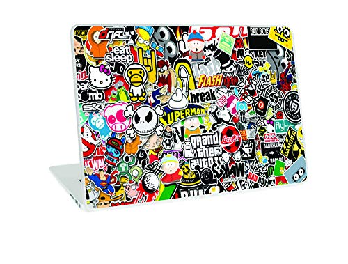 Image of Galaxsia GTA, Eat Sleep Compatible for 15.6 inch Laptop Notebook Vinyl Skin Sticker Cover Art Decal Protector Cover Case for Toshiba Hp Samsung Dell Apple Acer Leonovo Sony Asus Laptop Notebook