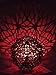 Shadow Lamp Shade Sacred Geometry Voronoi Pattern With RGB LED Light and Controller