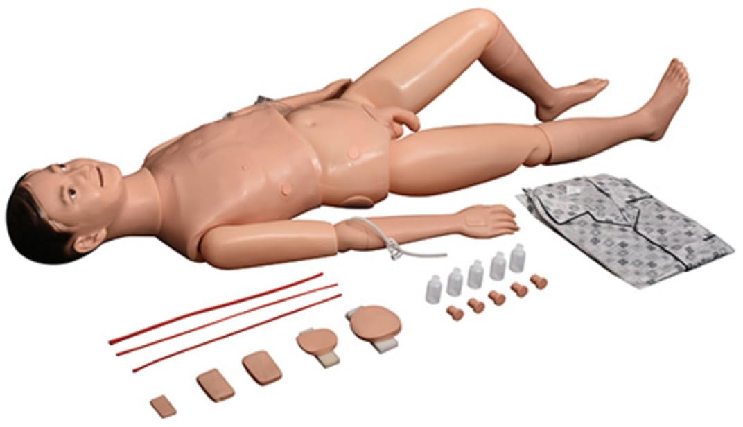 Nursing Training Manikin (Male) ✮ Multifunctional Patient Care Manikin ✮ Premium Quality (B0CY8Z7H7K) Amazon Price History, Amazon Price Tracker