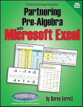 Spiral-bound Partnering Pre-Algebra With Microsoft Excel Book