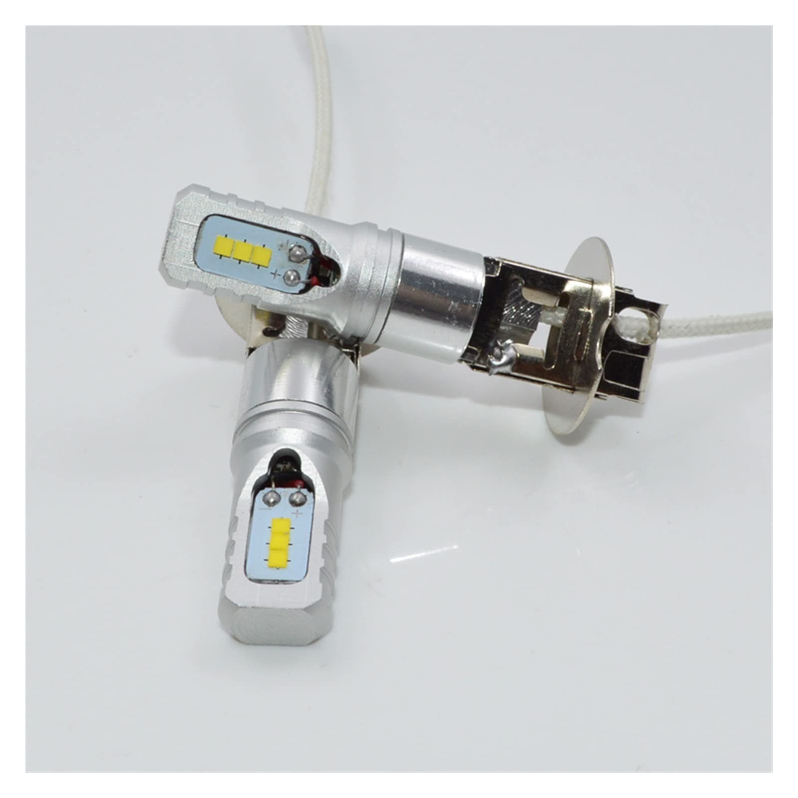 Żarówka ledowa Reflektor samochodowy LED samochód Lampa samochodowa Lampa jazdy H3 H3 H3 H3 LED 12 V 24V H3 LED Lights 6000K White 3200LM