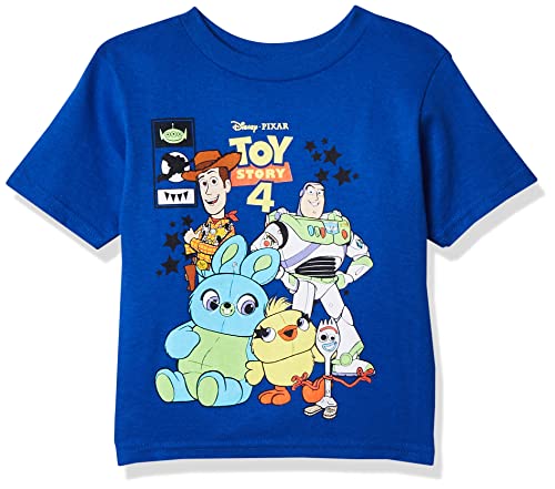 Disney Boys Pixar Comic Short Sleeve Tshirt-Toddlers