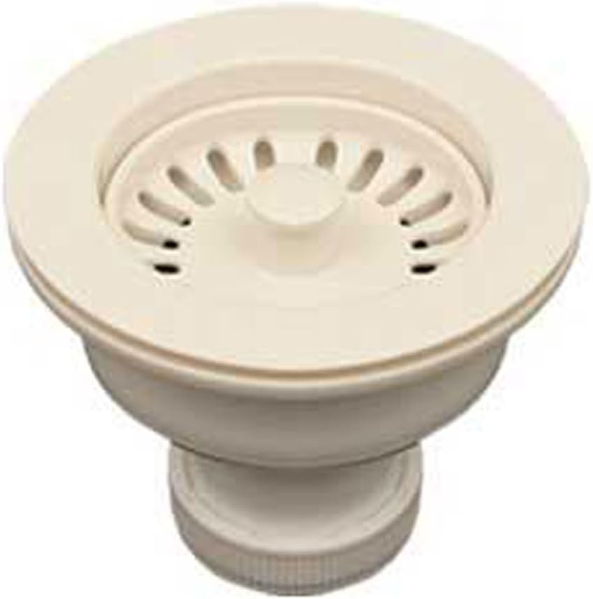 Biscuit 3.5'' Fireclay Basket Strainer