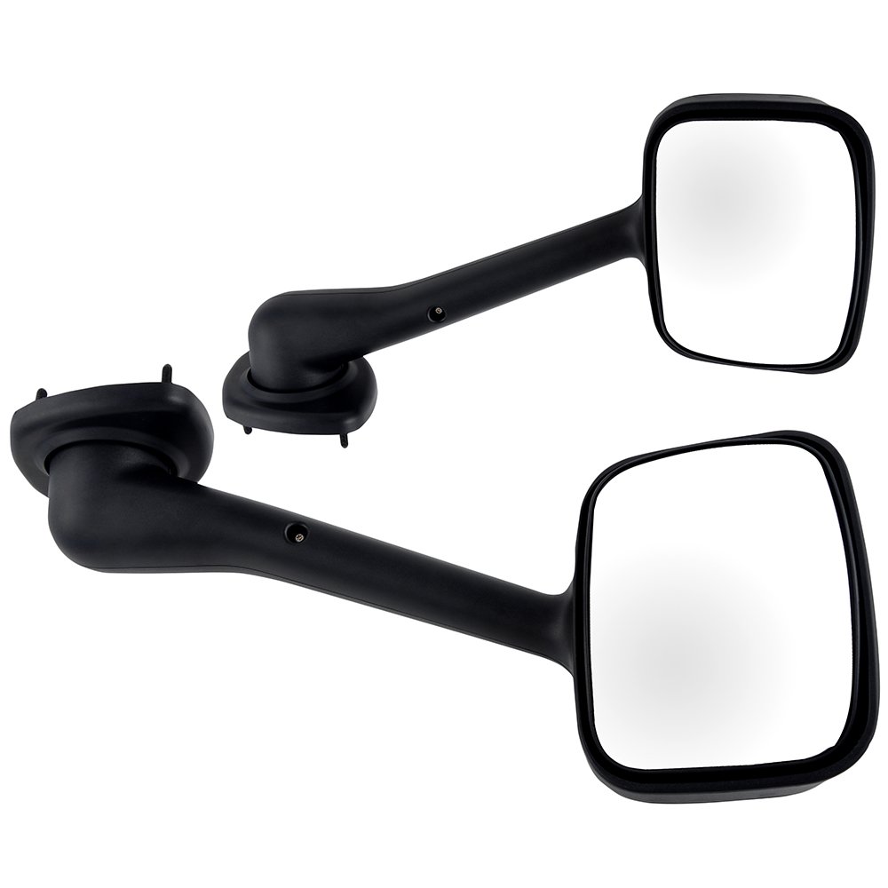 Driver Side Chrome Manual Mirror For Freightliner Cascadia (2008-2013) – LH Hood Mount - View #4