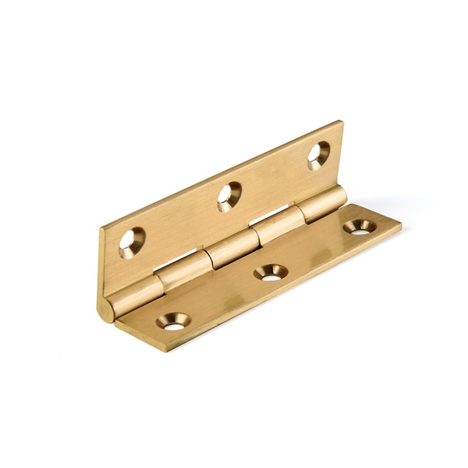 Cerniera per Porta, ferramenta per Porta, 2 Pezzi, Cerniere per Porta in Ottone da 1/1,5/2/2,5/3 Pollici, Cerniera a Battuta per Porta di cassetti e armadietti