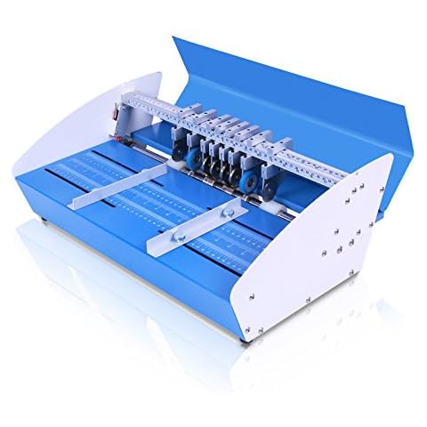 BuoQua 3 In 1 Rillmaschine 46CM Elektrische Creasing Maschine Für Papier Profi Nutmaschine Einstellbare Cover