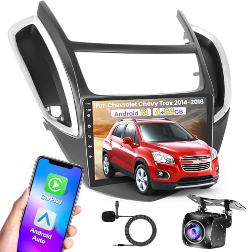 Autoradio Android 15 9 Pollici Per Chevrolet Trax 2014-2016 – 6GB+128GB, Con Telecamera Posteriore, Carplay E DAB+