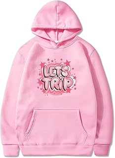 PHARCOYOU Sturniolo Triplets Let\'s Trip Airbrush Hoodie Long Sleeve Streetwear Women Men Hooded Sweatshirts