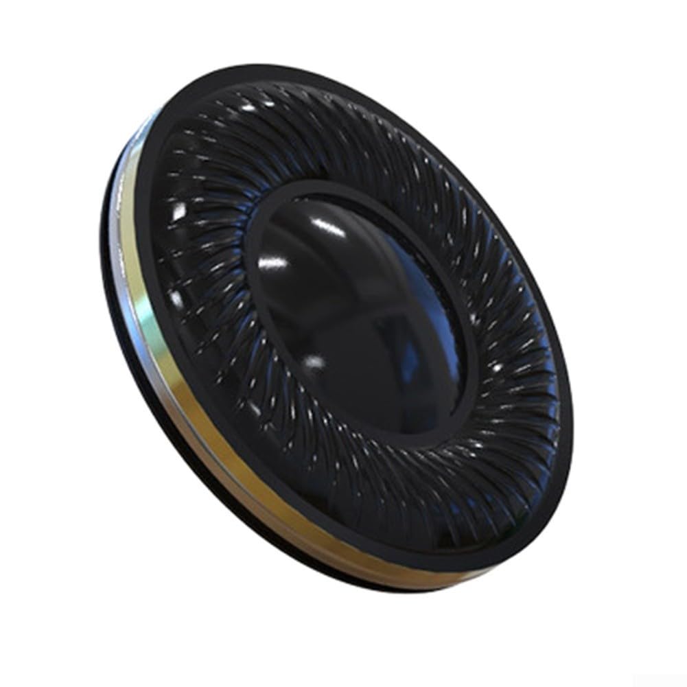Driver a testa piatta da 15,4 mm, 300 Ohm, con risposta dei bassi profondi e tecnologia Helmholtz per kit di montaggio auricolari personalizzato (nero)