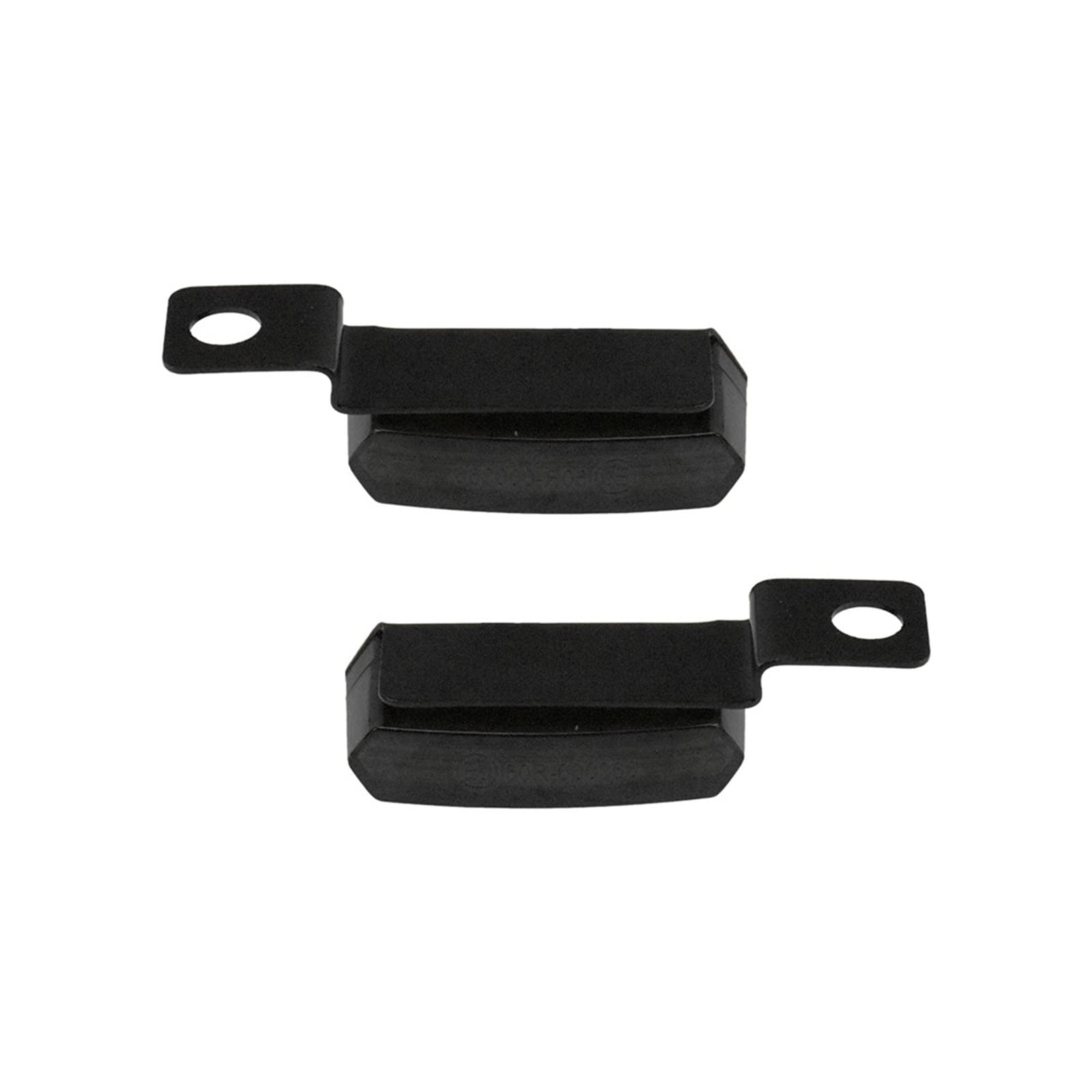 Indicateurs de virage de moto mini noirs avec clignotant qui coule pour moto