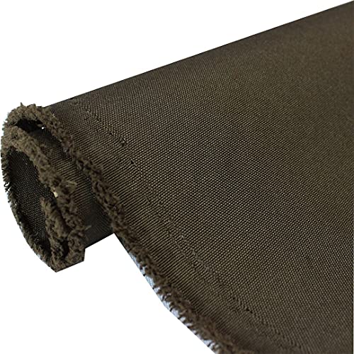 Mybecca Canvas Marine Fabric 600 Denier Indoor/Outdoor Chocolate thumb #1