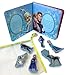Disney Frozen Bath Time Books - Activity Books for kids, Bath book, 6 Padded suction cups, 1 Mesh bag