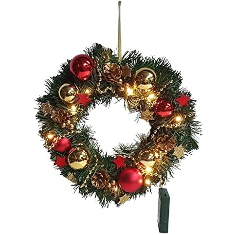 Bambelaa! Corona de Navidad con luces LED Cover