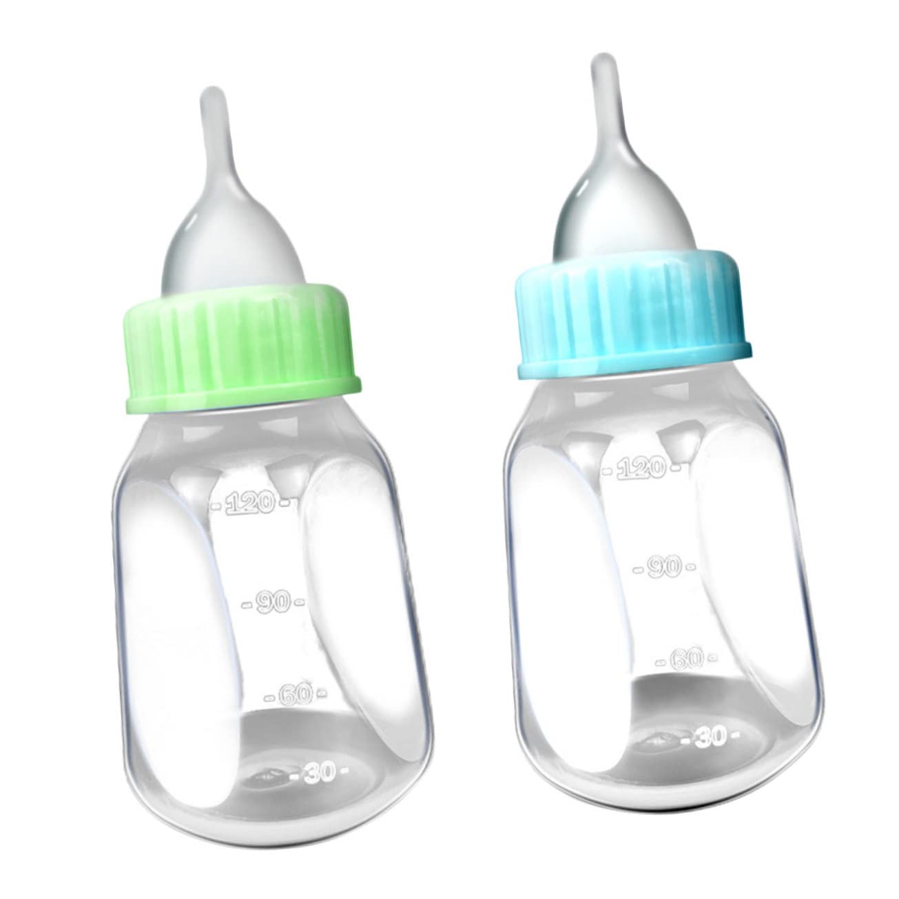 Levemolo Pet Supplies 2 Pack 120ml Kitten Puppy Milk Bottle Cat Dog Feeding Bottle Dropper for Hand Feeding