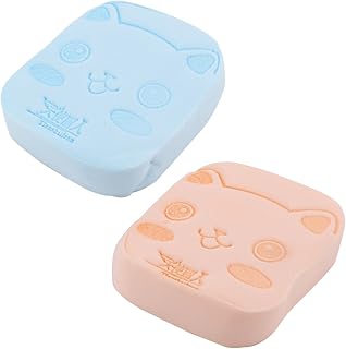 Ruilogod Esponja Facial Piel Limpia Polvo Puf...