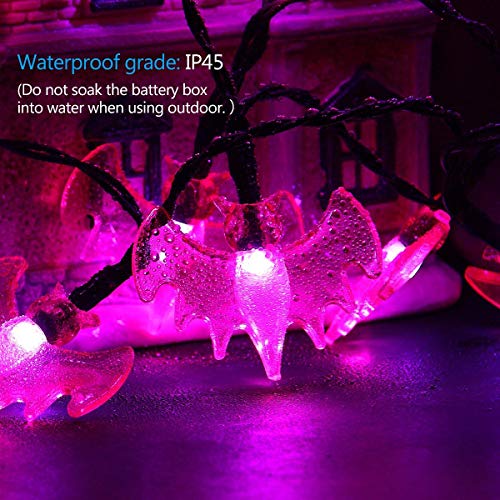 YUNLIGHTS Halloween String Lights, 3 Packs Battery Operated Halloween