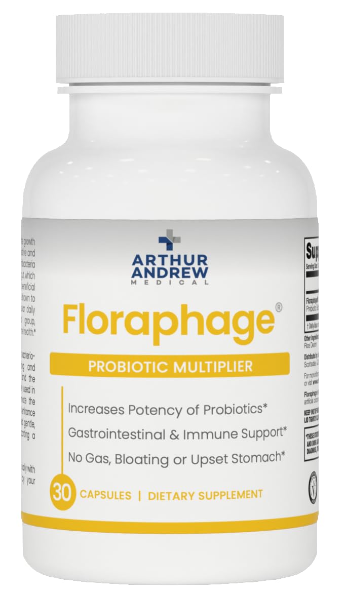 Floraphage, Prebiotic Formula and Probiotic Multiplier, 30 Capsules