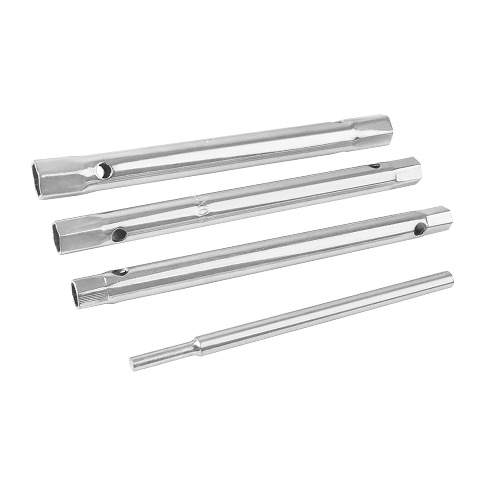 Juego de 4 llaves de tubo de válvula de ducha, llave de caja métrica de 813 mm, llave de doble extremo, para mantenimiento de grifo de agua (5 juegos)