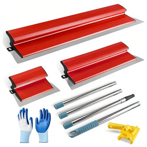 Drywall Skimming Blade 250mm+400mm+600mm Plastering Tools for Wall Ceiling