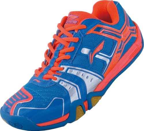 リーニン(li-ning) Unisex's Low Cut Badminton Shoe, red Blue, 8.5 | Image 1