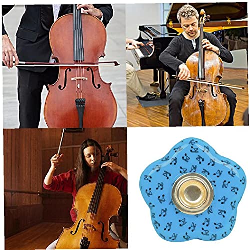 Hotaden Cello Mat Blauw Perzik Blossom Cello End Non-slip Mat Professionele Muziekinstrumenten Onderdelen - Image 6