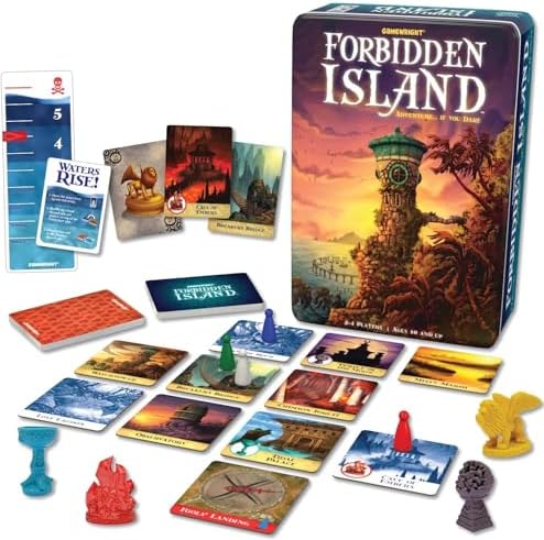 Gamewright - Forbidden Island - Cooperative Strategy Survival Boa...