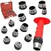 13 SHARP HOLLOW PUNCH TOOL SET LEATHER KIT GASKET HOLE
