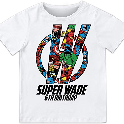 super hero family shirts