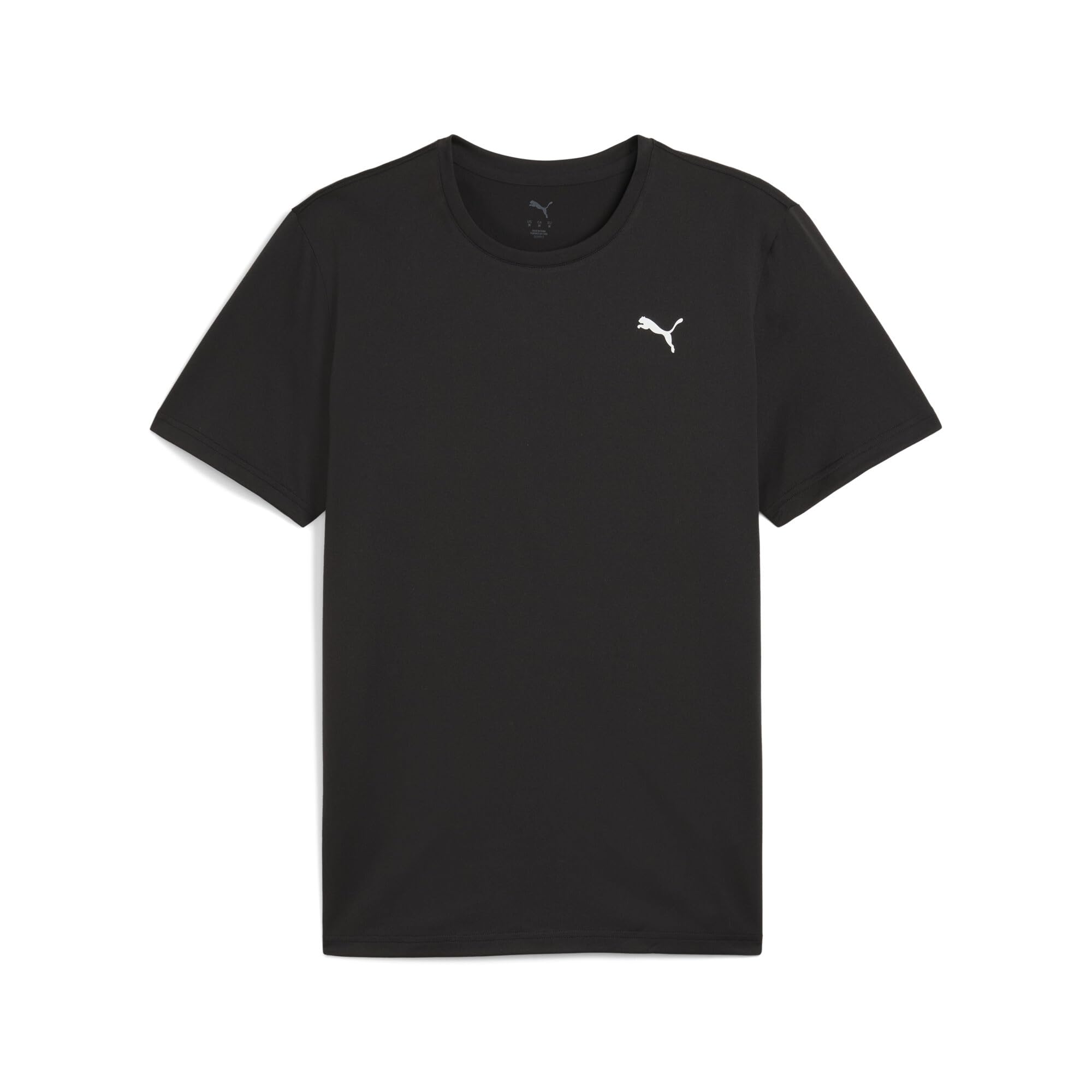 PUMA Herren T-shirt, Puma Black, L Performance Ss Tee M