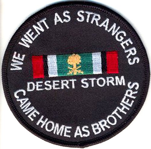 Saudi-Desert Storm Patch War Veteran 3.5"