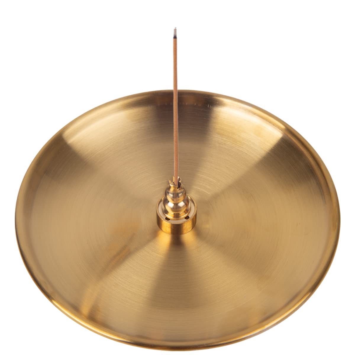 4 in 1 Incense Burner Dragon Pattern, Alloy Incense Stick Holder 4 inches Perfect Incense Accessory for Spiritual Denomination, Meditation, Yoga, Home Decor Fragrance (Two Dragons)