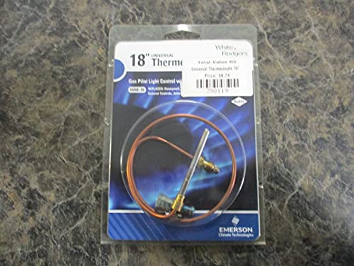White-Rodgers 18 in. Copper Universal Thermocouple Sensor - H06E018S1 - Heating