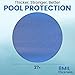 Sun2Solar Solar Pool Cover 8 Mil | 27 Ft Blue Solar Blanket | Round Swimming Pool Cover | Water Conservation & Debris Protection
