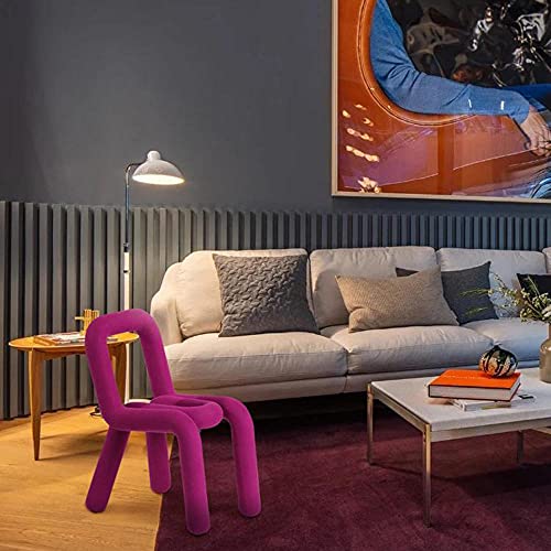 Nordic Creative Royal Blue Loungesessel für Einzelpersonen, modernes minimalistisches Design, perfekt für Zuhause, Freizeit und Essen