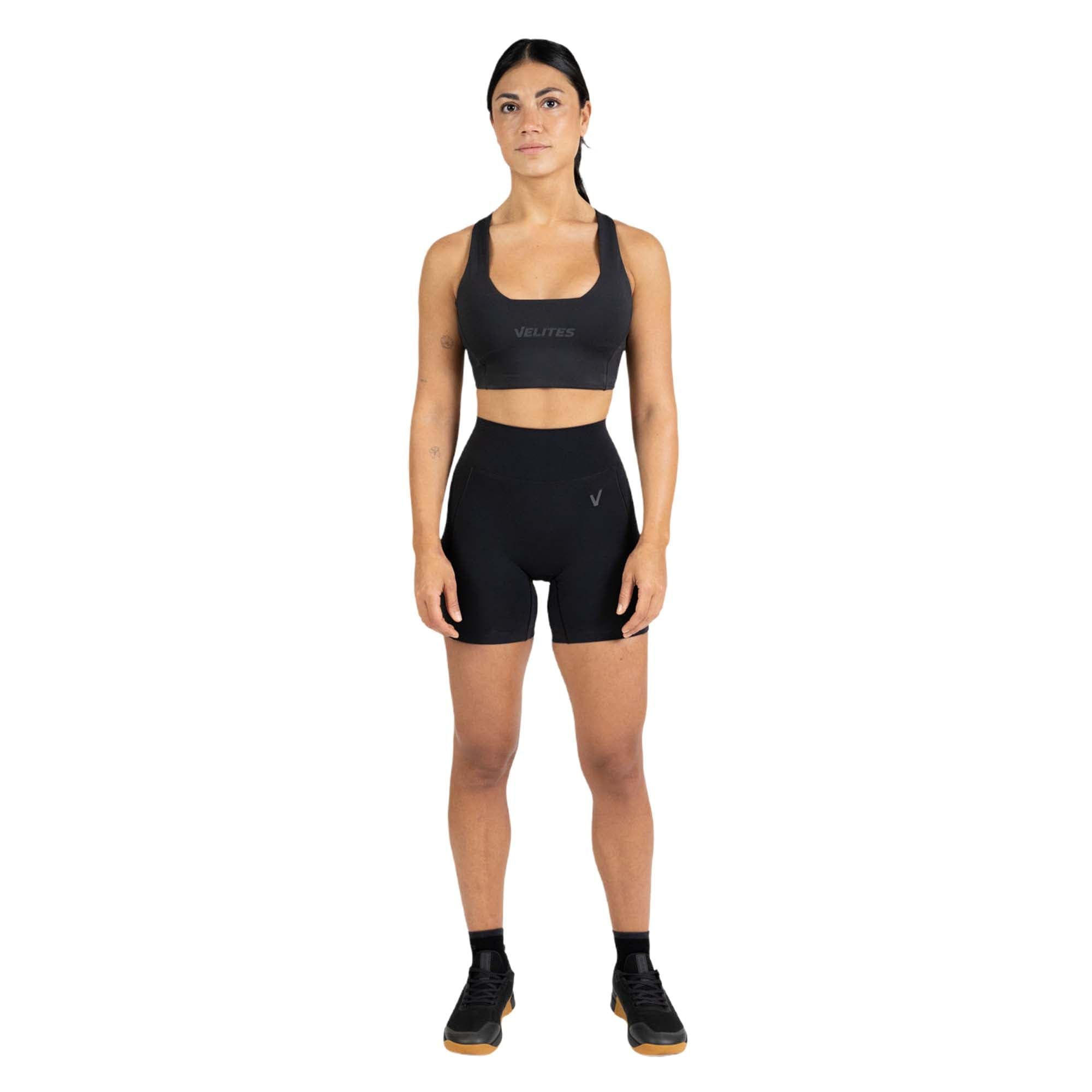 Velites Oficjalne legginsy CrossFit Games Holo Half – kompresyjne wzornictwo 7/8, idealne do łagodnych stref klimatycznych i intensywnych WOD