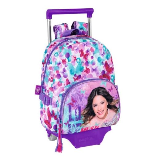 Violetta - Zaino per bambini con ruote 40,2 x 26,2 x 16 cm (SAFTA 611 447 020)