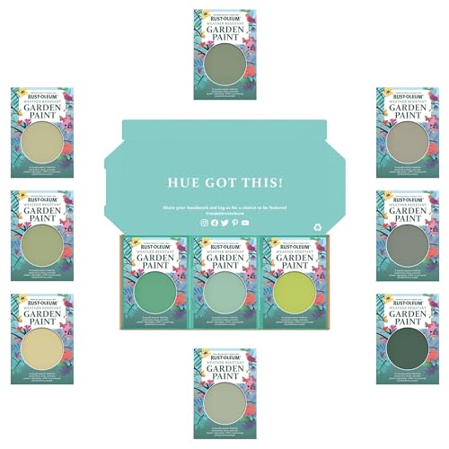 Rust-Oleum Garden Paint in Gloss Finish – Rich Greens Tester Box