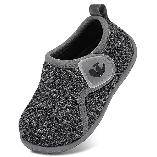 Image of FEETCITY Baby Boys Girls First Walking Shoes Infant Sneakers Crib Shoes Breathable Lightweight Slip On Shoes