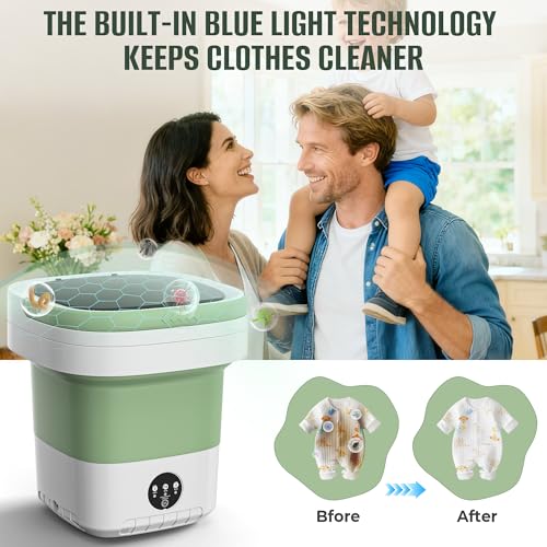 Portable Mini Washing Machine Foldable