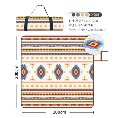 Mantas de picnic impermeables para camping y días de playa en familia 4