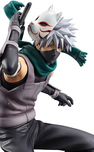 Miniatura 2 de Megahouse G.E.M. Naruto Hatake Kakashi Ver. Anbu [Repetir], multicolor