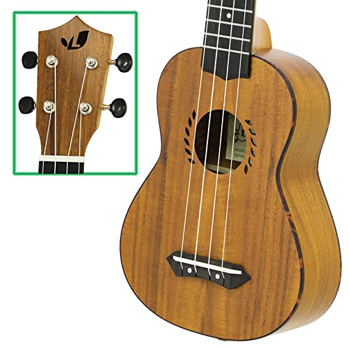 Amazon.co.jp: Laule｀a LAK-2SL ソプラノロングネック ウクレレ 