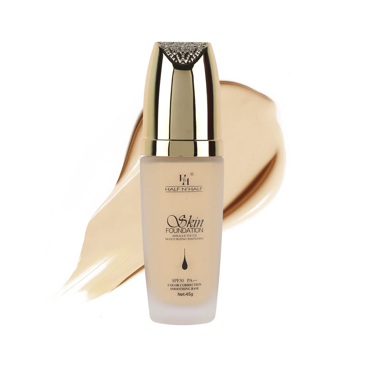 SKIN FOUNDATION Miracle Touch Moisturizing Whitening FS-01-04 SATIN PEARL