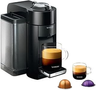 Nespresso VertuoLine Evoluo Capsule Coffee Machine for Espresso or Lungo - Black