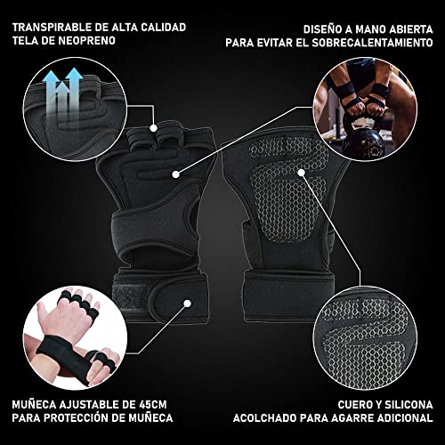 Fitness, Sports guantes gym hombre Marca E T EASYTAO (2)