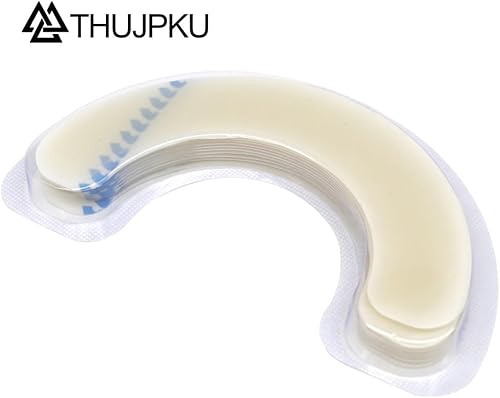 Miniatura 7 de 20 tiras de barrera para ostomía, tiras de sellado adhesivas para bolsas de colostomía, fugas impermeables hidrocoloides, cinta adhesiva sensible a