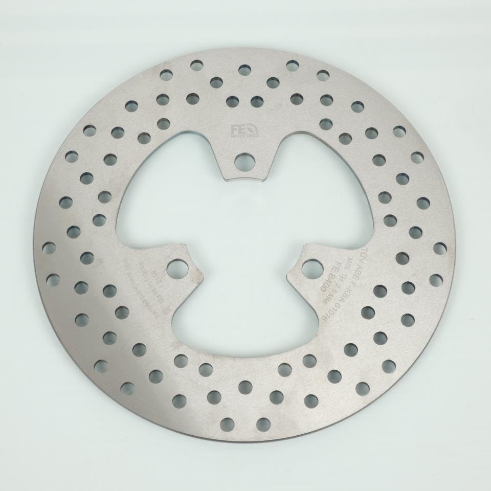 Disque de frein arrière FE.B400 pour moto Derbi 125 TERRA ADVENTURE dimensions 218x62x3.5 mm