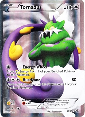 Pokemon Tornadus 98/98 Emerging Powers Holofoil