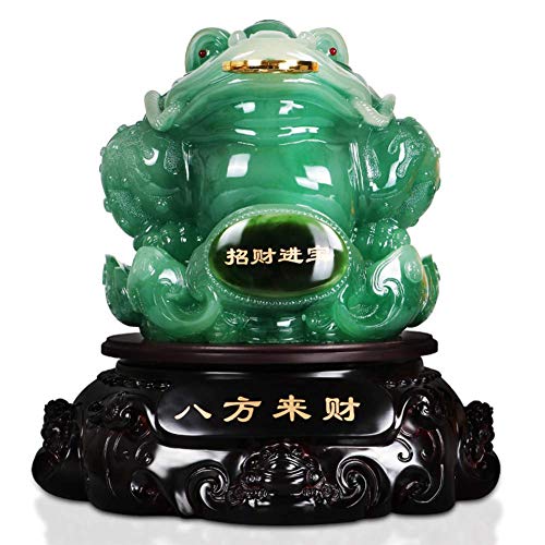 Grenouille d'argent Feng Shui pour votre décoration de salon