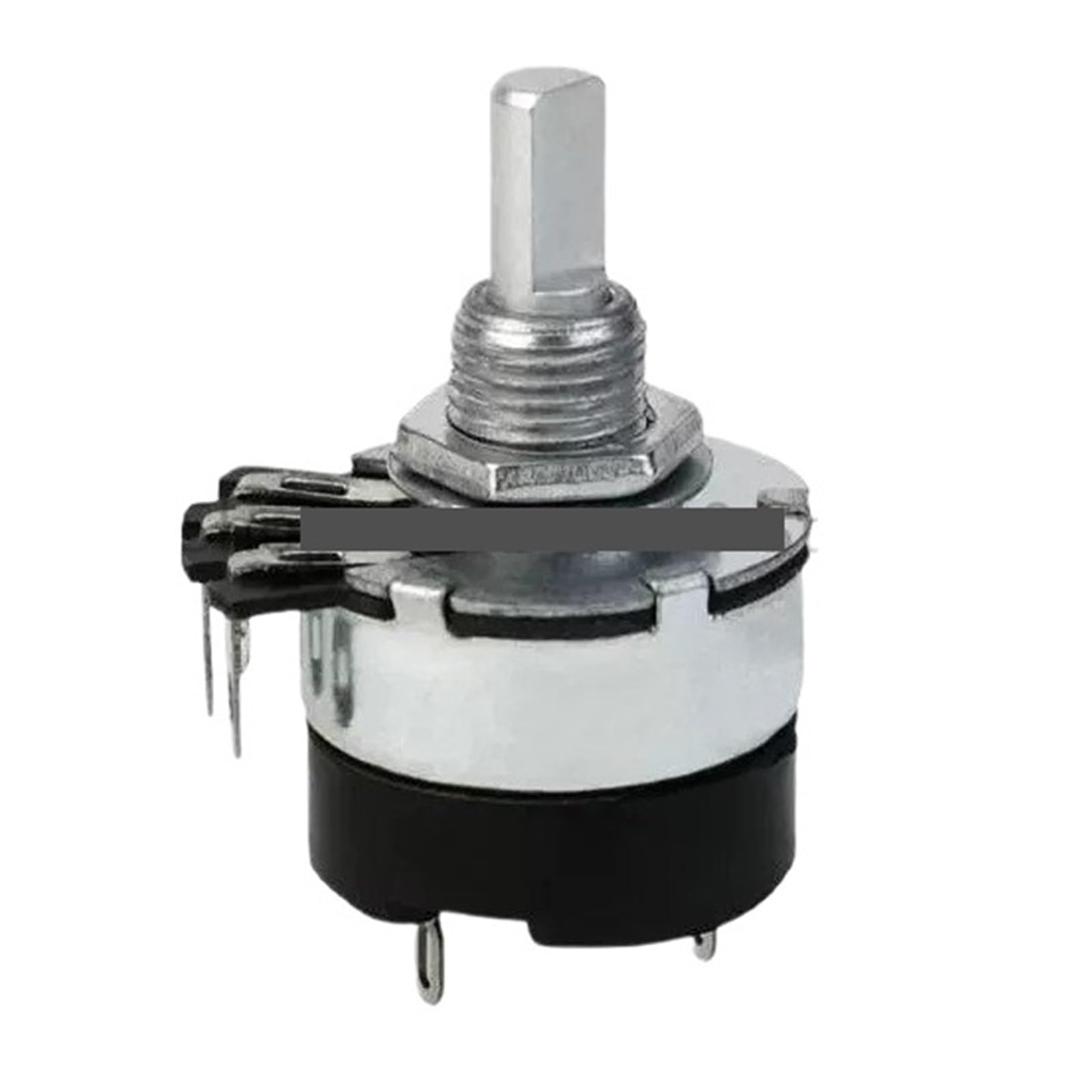 ZVQYSGIW 5Pcs WH134-2 Carbon Film Potentiometer With Switch 4K7 10K 22K47K 100K 470K 2W(100K)